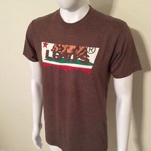 Levi’s T-shirt California Republic Bear Flag brown